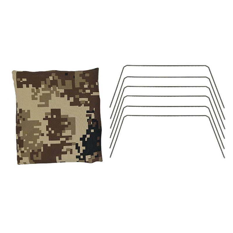 Camouflage Canvas RC Military Truck Hood Cover for 1/16 FY004 Car Tent Accs