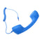 3.5mm Mic Retro Cell Telephone Handset Phone Classic Receiver Pink+Blue