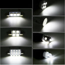 14Pcs LED Interior Package Kit For T10 36mm Map Dome License Plate Lights  JC!E