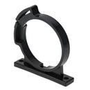 50mm Zinc Plated Metal Cylinder Water Tank Holder Bracket for PC Water Cooling