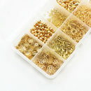 1080pcs Jewelry Making Tool Kits Sets Jewelry Findings Beads, Charms, Clasp,