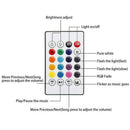 Bluetooth Speaker 12W E27 RGB LED Light Bulb Wireless Music Playing Remotelj