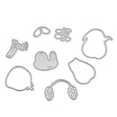 Xmas Penguin Cutting Dies Stencil DIY Scrapbook Embossing Paper Card Craft