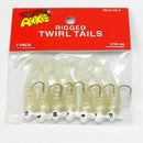 New Fishing Jigs Lure Sea Bass Soft Bait Jigs Head Twirl Tails Worm Baits
