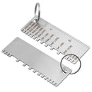 Wire/Metal Sheet Thickness Gauge Welding Gage Plated Size inspection tool