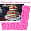0-9 Lollipop Digital Number Module Chocolate Cake Fondant Decoration Tools