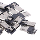 20Pcs 4 Pin USB Connector Jack Tail USB Plug Sockect Terminals Male Connect ME