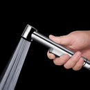 Toilet Handheld Bidet Sprayer Sprayer Abs Polished Chrome Shower Head I2D9