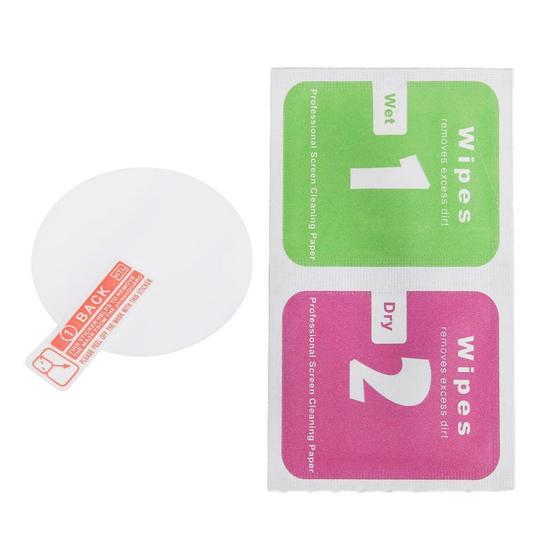 Round Tempered Glass Screen Protector Film Cover For Garmin S6 Smart Watch