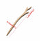 1 PC Wooden Hair Pin Stick Chopstick Wood Handmade Carved Hair Jewelry Random