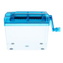 Portable Mini Cut Paper Shredder Mini Manual Hand Shredder A6 Paper Documents