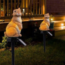 Solar Garden Cute Rabbit Shape Lawn Lamp Outdoor LED Light Sculp N7C9 2019 H1Q4