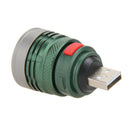 USB LED Power Bank Flashlight Head Lamp 3W Extension Light Torch