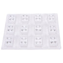 12 Pairs Alloy Piercing Tool Kit Ear Piercing Gun Earing For Piercing Tools OZ