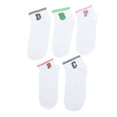 Women Paragraph letter Comfo rtable Cotton Sock Slippers Short Ankle Socks OZ