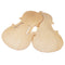 4 Pieces Violin Front Back Plate Solidwood Unfinished Violin DIY Parts 4-4
