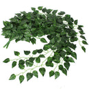 Artificial Plants Greeny Ivy Vine Wall Hanging Leaves Garland Home Wedding  L2O1