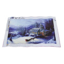 Christmas Snow House 5D Diamond Painting DIY Cross Stitch Kit 16 x 12 Inch
