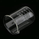 5 Pcs Lab Low Form Graduated Beaker Set - Borosilicate Glass - 5ml 10ml 20ml