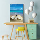 5D DIY Full Drill Diamond Painting Cross Stitch Kit (Sandy Beach-k523)