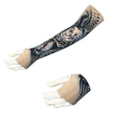 2Pcs 42Cm Driving Sunscreen Arm Tattoo Sleeve Man Woman Cool Cycling Tempor R3C6
