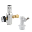 Co2 Charger Kit 0-60 Psi Premium Regulated With Gas Disconnect For Home Bre