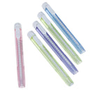 2pcs Mechanical pen shape retractable eraser stationery school supplies BX