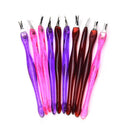 New 10pcs Cuticle Pusher Trimmer Pedicure Nail Toe Manicure Pedicure Nail Art Z