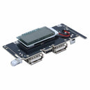 Dual USB 5V 1A 2.1A Mobile Power Bank 18650 Battery Charger PCB Module Boar