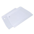 Hard Plastic Pizza Dough Pastry Cake Cutter Scraper 2 Pcs N5Q8