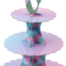 Three Layers Mermaid Cake Stand Mermaid Dessert Stands Birthday Party FavorSEAU