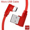 1m USB Data Sync Cable fast Charging Cable 90 Degree Right Angle for Andori G2T5