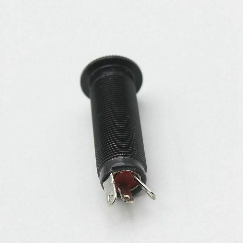 Cylinder Clip End Pin Mono Panel Output Jack Socket for Electric Guitar Hig
