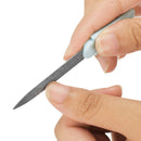 Stainless Steel Nail Art File Scrub Buffer Onychomycosis Polisher Manicure