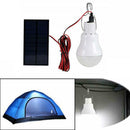 Outdoor Portable Solar Panel LED Bulb Light Emergency Camping Tent Lamp