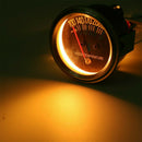 Universal 52mm Car Mechanical Meter DC 12V Water Temperature Gauge Yellow Light