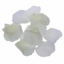 1000 Pcs Heart Shaped Red Rose Petals,Ivory white E2W8
