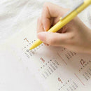 Practical Perpetual Calendar And Paper Tape Calendar Decorative Stickers I3L3