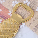 Glod Bottle Opener Pineapple Shape Beer Kitchen Tool Alloy Opener Wedding ToolJR