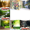 Waterproof Decorative Tapestry Windbell Printed Wall Hanging Decor 150x130cm