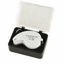 40x 6-shaped 25mm Lens Jewelry Magnifier Illuminated Loupe with Two LED