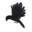 2 x Realistic Flying Hunting Crow Decoy Pest Control Garden Scarer Scarecrow