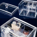 Cotton Pads Holder Makeup Organizer Cosmetics Makeup Cotton Swab Holder Cot M7Y7