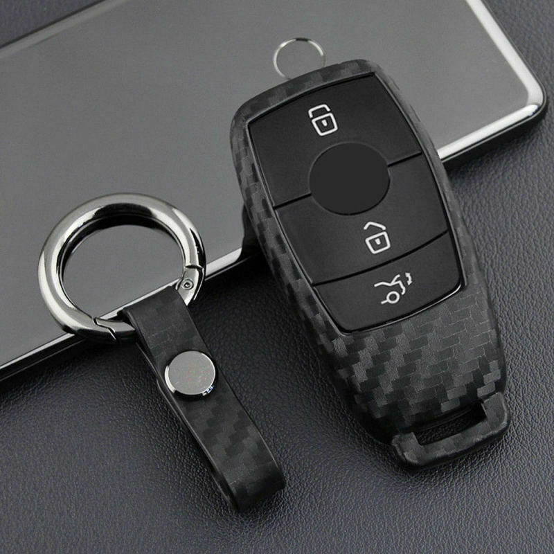 Silicone Car Key Case Cover Fob For Mercedes-Benz New A C E S CLS Class