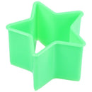 5pcs Pastry Mold for Cake Cookie For Christmas Kitchen, Star C2E3