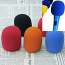 5Pcs Microphone Headset Grill Windshield Sponge Foam Black Mic Cover 7 XVI