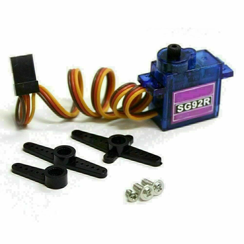 SG92R Carbon Mini Servo Motor Gear Analog Micro 9g 2.5kg For RC Car Airpl-N O0E3