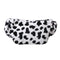 Casual Cow Printed Handbag Women Shoulder Crossbody Bag Plush Dumpling Tote