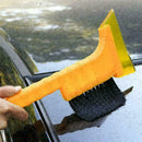 2in1 Retractable Window Shovel Removal Brush Winter Brush Scraper Car J5R5 Z2Y0