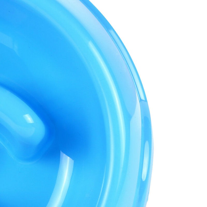 Interactive Dog Slow Feeder Anti-gulping Bowl Non Slip Food Maze--Blue